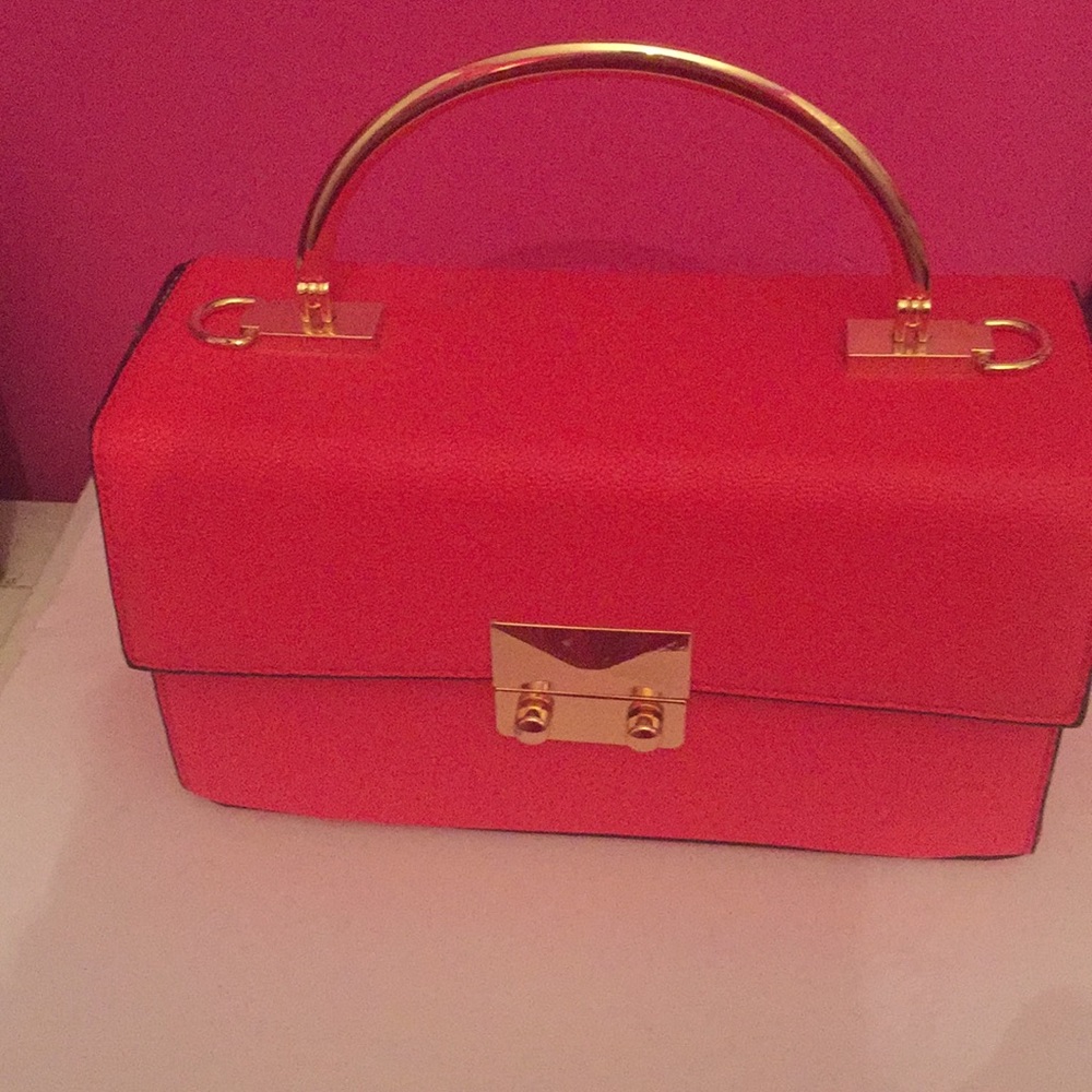 Small red purse